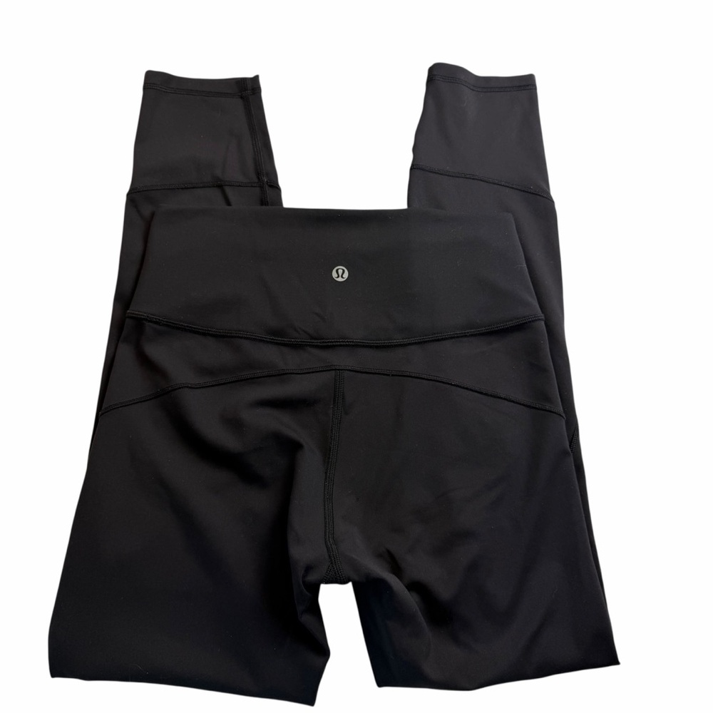 Lululemon In Movement 7/8 Tight Everlux 25” black high waisted pockets size 6 - Picture 3 of 5